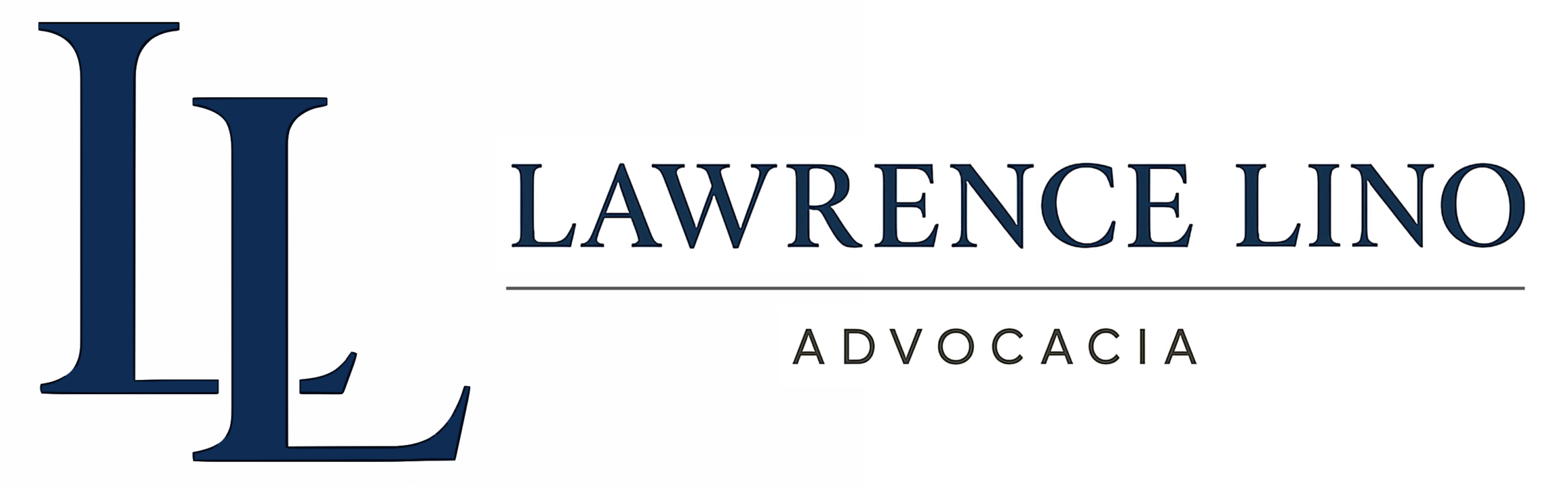 Logo Lawrence Lino Advocacia Azul
