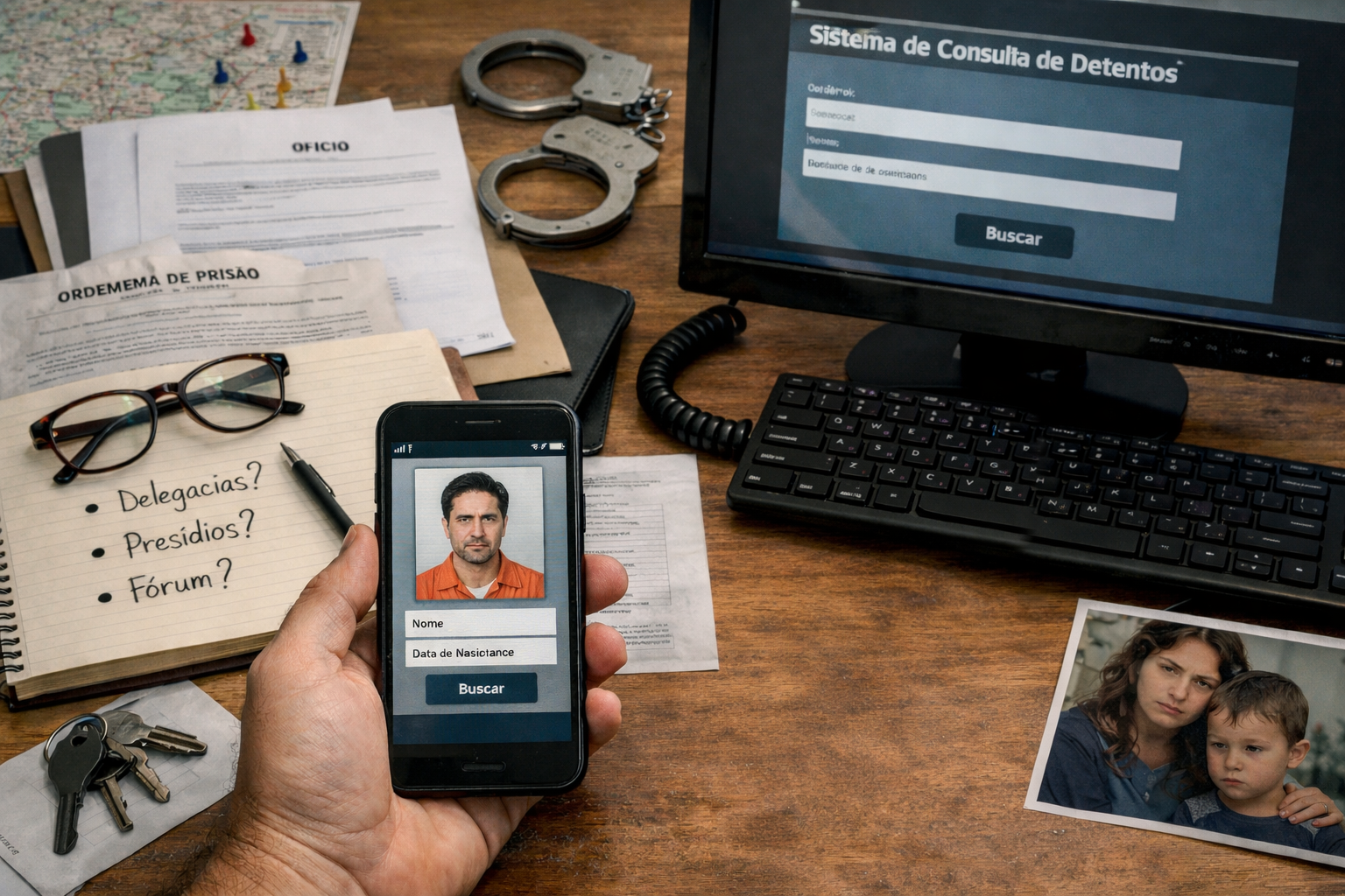 Como localizar um familiar preso: guia completo